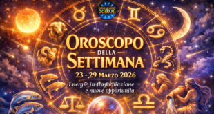 Oroscopo settimanale 23-29 marzo 2026