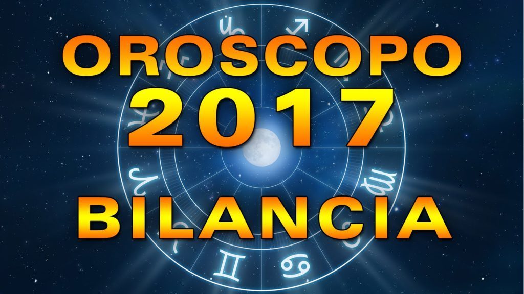 oroscopo 2017 bilancia