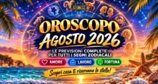 Oroscopo Agosto 2026