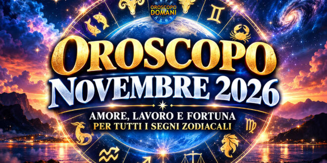 Oroscopo Novembre 2026