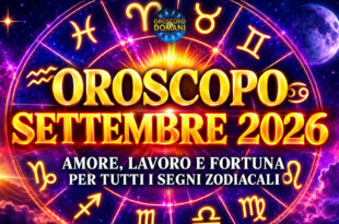 Oroscopo Settembre 2026