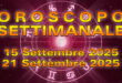 Oroscopo della Settimana