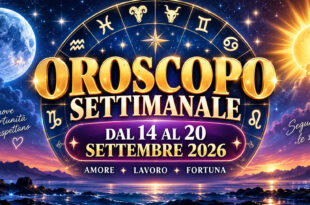 Oroscopo settimanale dal 14 al 20 settembre 2026