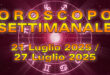 Oroscopo della Settimana